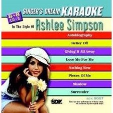 Ashlee Simpson - Singer's Dream Karaoke CDG