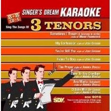 De Tre Tenorer - Singer's Dream Karaoke CDG