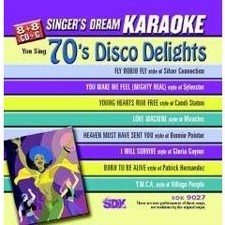 70’s Disco Delights - Singer's Dream Karaoke CDG