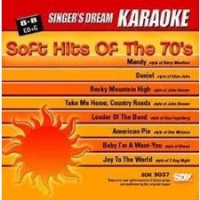 Soft Hits Of The ‘70’ - Singer's Dream Karaoke CDG