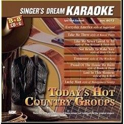 Hot Country Groups- Singer\'s Dream Karaoke CDG