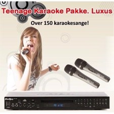 Teenage Karaoke Pakke. Luxus