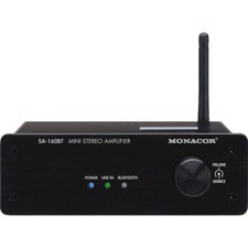 Monacor -Forstærker m/Bluetooth - SA-160BT