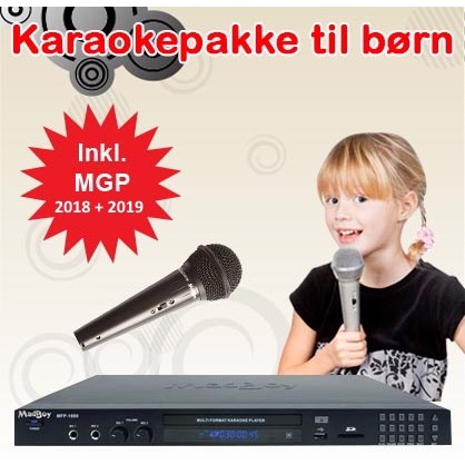 Karaokepakke til børn 2020