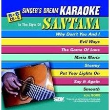 Santana - Singer's Dream Karaoke CDG