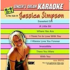 Jessica Simpson - Singer's Dream Karaoke CDG