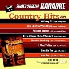 Country Hits 2004 - Singer's Dream Karaoke CDG