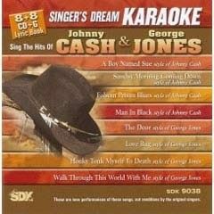 Johnny Cash & George - Singer\'s Dream Karaoke CDG