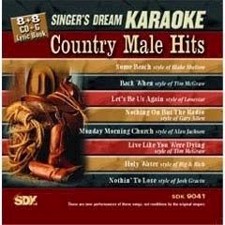 Country Male Hits - Singer's Dream Karaoke CDG