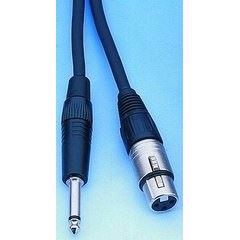Neutrik mikrofonkabel 10m. Jack/ XLR