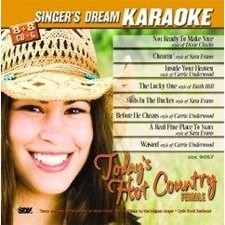 Todays Hot Country - Singer's Dream Karaoke CDG