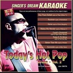 Todays Hot Pop Male 2 - Singer\'s Dream Karaoke CDG