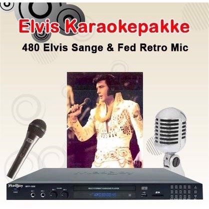 Elvis Karaokepakke. 480 Sange