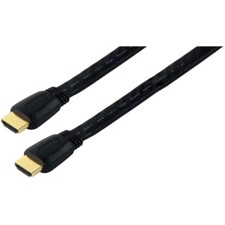 Monacor -HDMI(TM) kabel 1.5m - HDMC-150F/SW