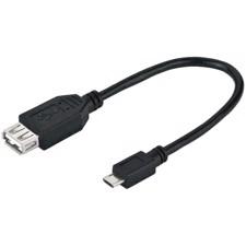 Monacor -USB adapterkabel - USB-20ABMC
