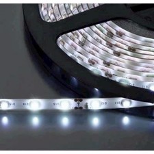 Monacor -LED-strip hvid 12V 5m - LEDS-5MPE/WS