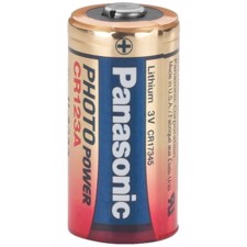 Panasonic -Batteri lithium - CR-123