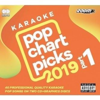 Pop Chart Hits 2019 CDG. Karaokemusik fra 2019. 